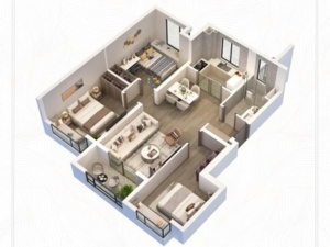 南京卓越蔚蓝时光新房楼盘户型图5