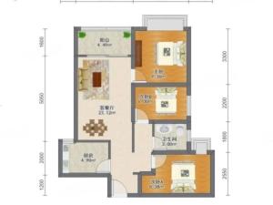 未来荟 3室2厅 79㎡ 精装珠海香洲区上冲二手房图片