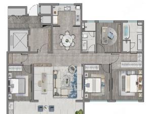 南京云上润府新房楼盘户型图