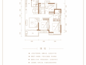 江门华润万象华府新房楼盘户型图