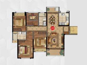 佛山富丰君御新房楼盘户型图