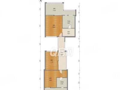 华发世纪城一期小区3室2厅4卫户型图1