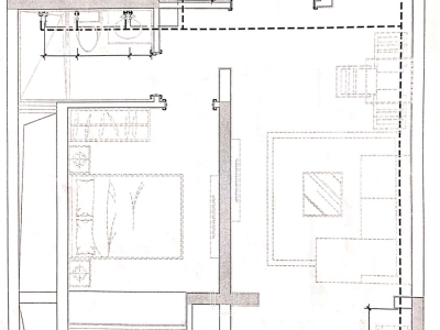 万科金域蓝湾一期小区1室2厅1卫户型图1