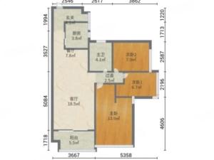 天成峰景 3室2厅 92㎡ 精装珠海斗门区井岸镇二手房图片