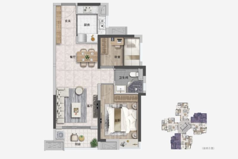 深圳万科海上城市一期C区新房楼盘户型图片59