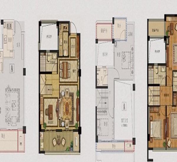雅居乐凯珀湾畔小区3室2厅3卫户型图3