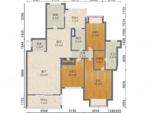 仁恒星园 4室2厅 167.75㎡ 精装珠海香洲区新香洲二手房图片