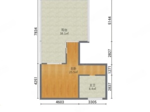锦绣海湾城四期 5室2厅 258㎡ 毛坯中山南朗街道南朗镇二手房图片