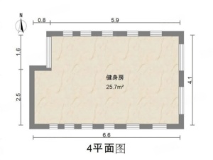 中珠上城一期 5室2厅 132.14㎡ 精装珠海香洲区新香洲二手房图片