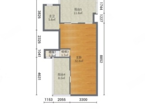 锦绣海湾城四期 4室2厅 195㎡ 毛坯中山南朗街道南朗镇二手房图片