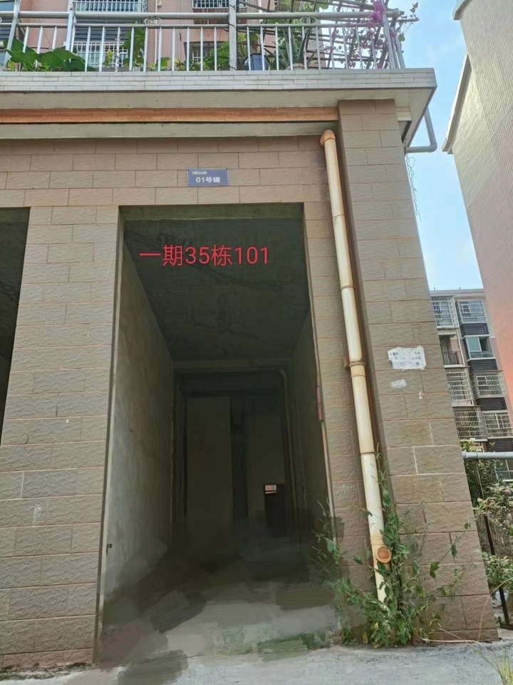 宜章县玉溪镇马耳冲小区一期35栋101号商业门面法拍房图片1