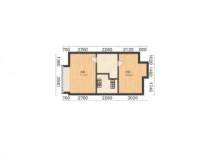 锦绣海湾城十一期 2室2厅 44.92㎡ 精装中山南朗街道南朗镇二手房图片