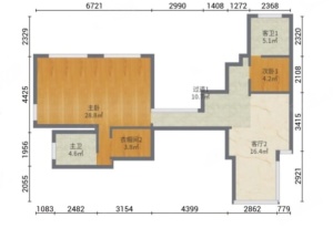 锦绣荣城 5室3厅 319㎡ 精装珠海斗门区井岸镇二手房图片