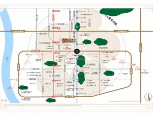 广州万科金域悦府新房楼盘交通图3