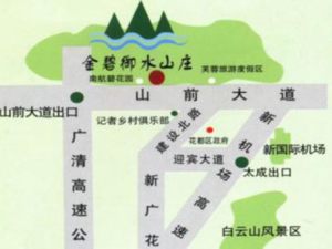 广州金碧御水山庄新房楼盘交通图3