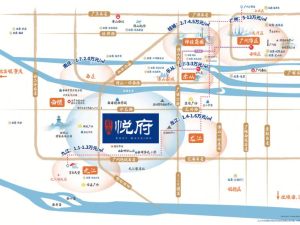 佛山招商悦府新房楼盘交通图3