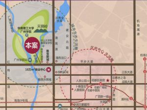 广州尚品雅居悦庭新房楼盘交通图3