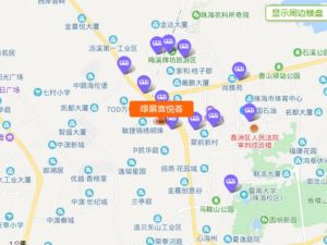 珠海绿景喜悦荟新房楼盘交通图3