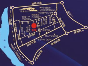 中山钰海国际广场新房楼盘交通图3